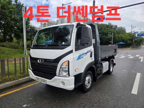 타타대우 더쎈 4톤 덤프 2022년식 사진 1