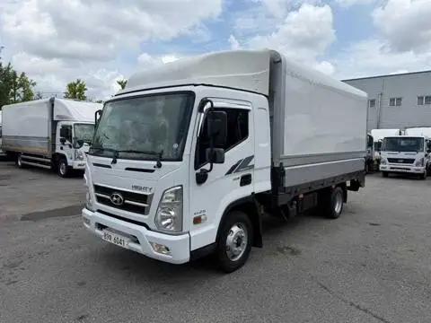 현대 올뉴마이티 2.5톤 윙바디 2017년식 올뉴마이티 윙바디 전측면