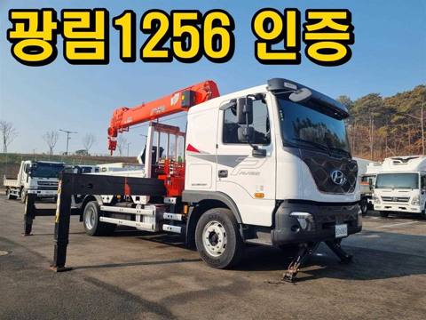 현대 파비스 5톤 카고크레인 2022년식 사진 1