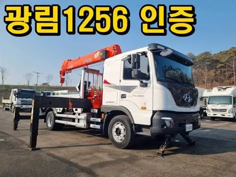 현대 파비스 5톤 카고크레인 2022년식 사진 1