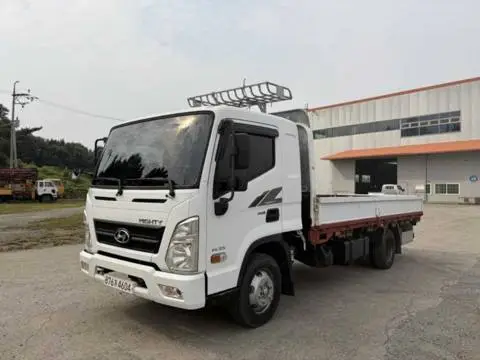 현대 올뉴마이티 3.5톤 카고 2015년식 올뉴마이티 카고 전측면
